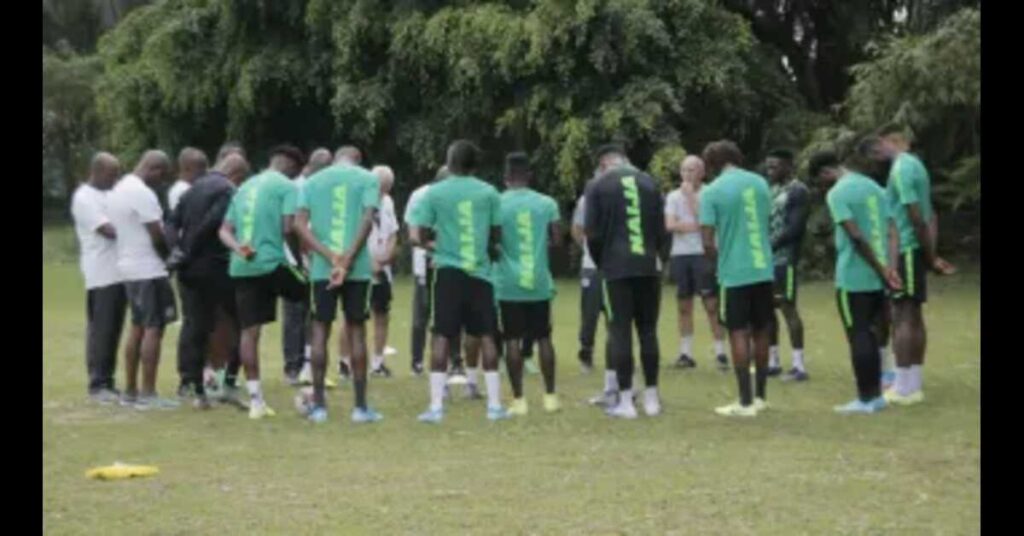 Super Eagles Key Players Absent in Recovery Session Ahead of AFCON 2023