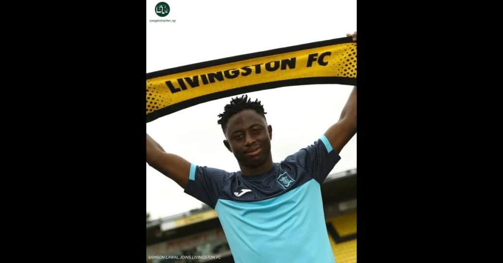 Flying Eagles Talent Samson Lawal Secures Move to Scottish Livingston