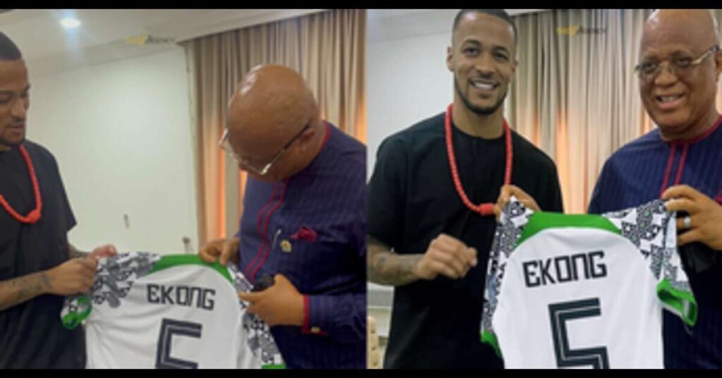 Akwa Ibom’s Governor Celebrates Troost Ekong’s Stellar AFCON Feat