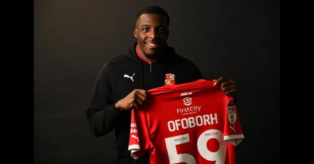 Nnamdi Oforboh Signs with Swindon Town, Eyes New Chapter in League Two