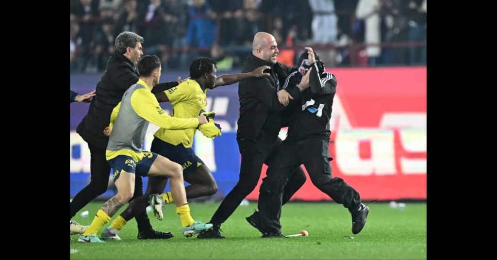 Osayi Samuel Faces 10 Game Ban After Pitch Invasion Incident