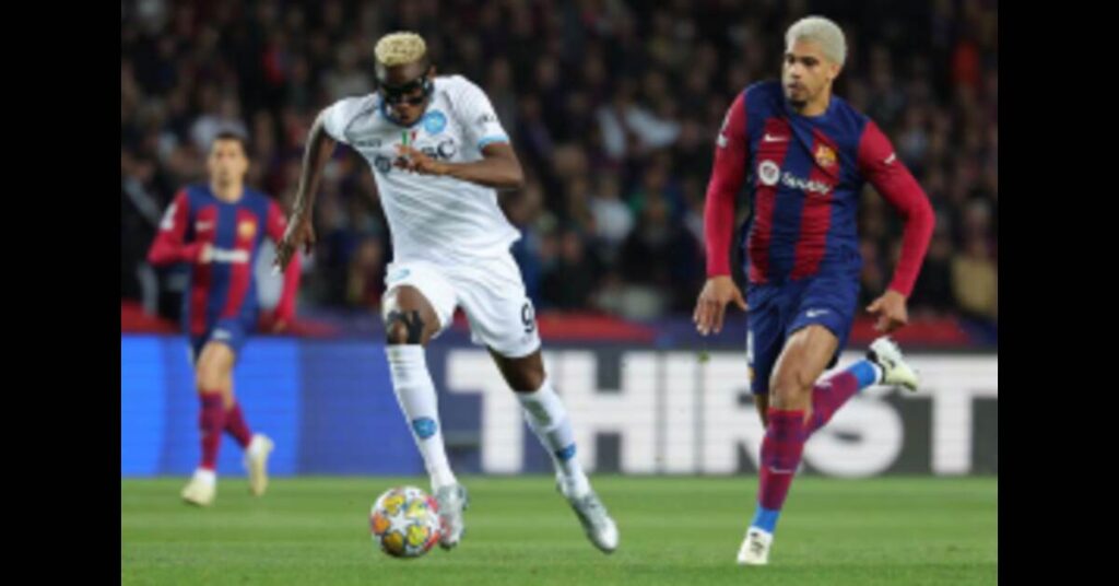 Barcelona Beats Napoli to Enter Champions League Quarterfinals