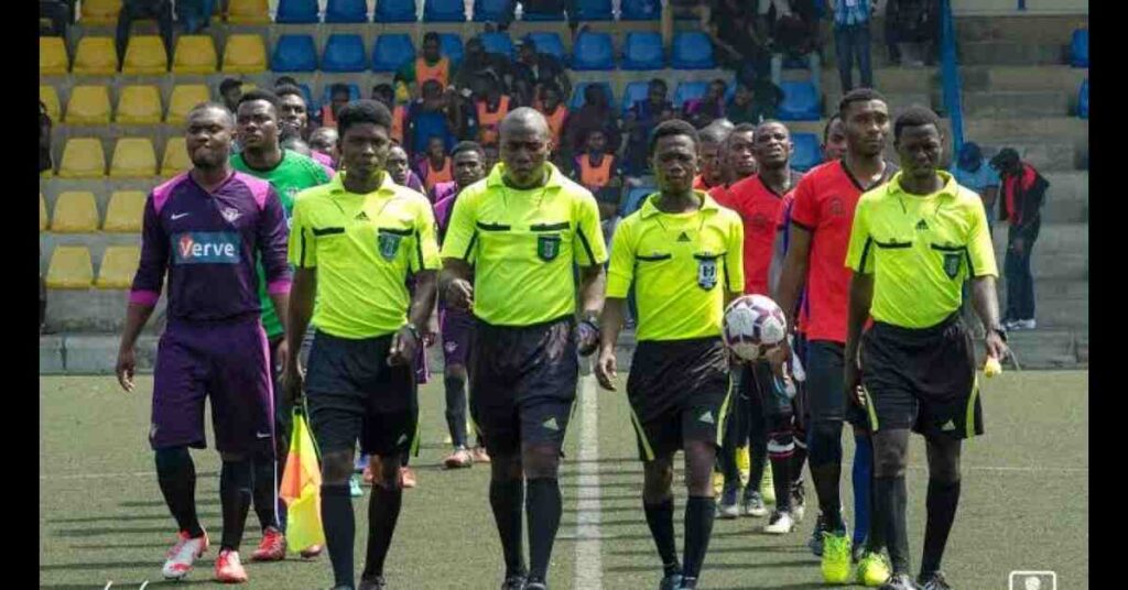 Nigerian Football Drama Referee Risks Expulsion Over Controversial Call