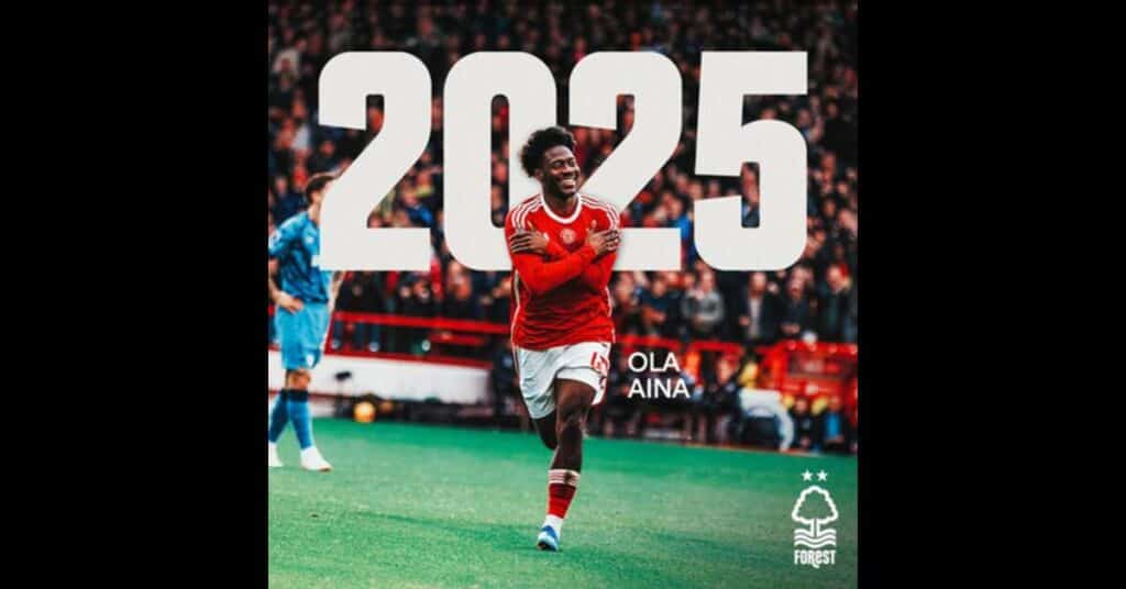 Nottingham Forest Extend Ola Aina’s Contract