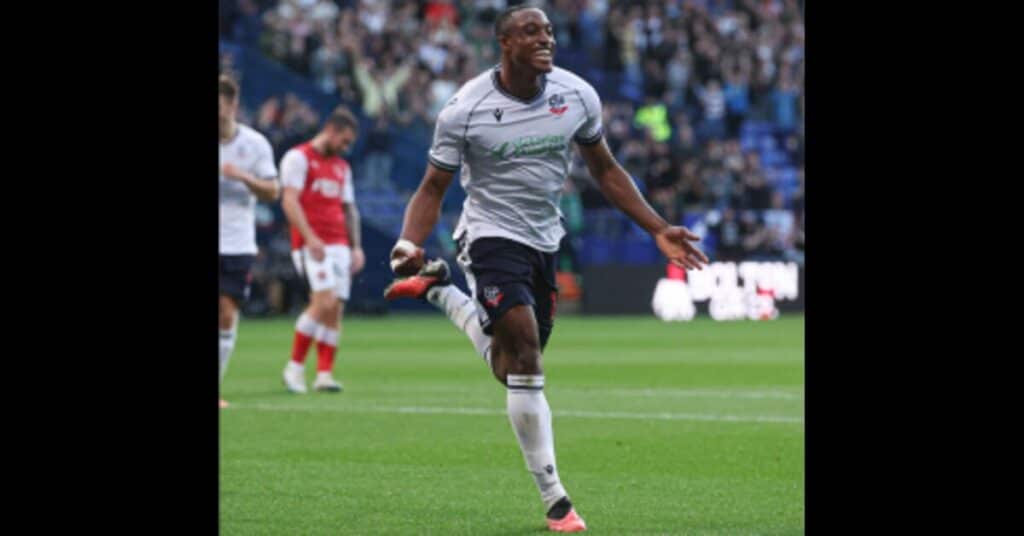 Bolton's Ibadan Born Striker Targeted by Turkish Clubs This Summer