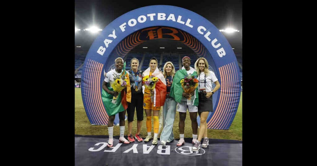 Bay FC Send Off Oshoala to Paris Olympics in Style