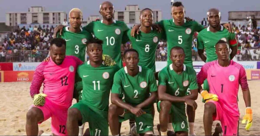 Supersand Eagles Set Off for Beach Soccer Showdown in Nouakchott