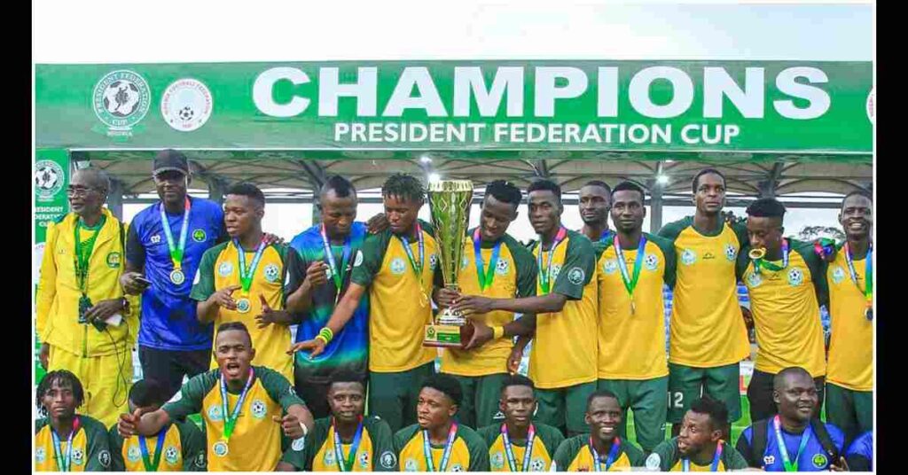 Nasiru Salihu Wins MVP at President Federation Cup 2024