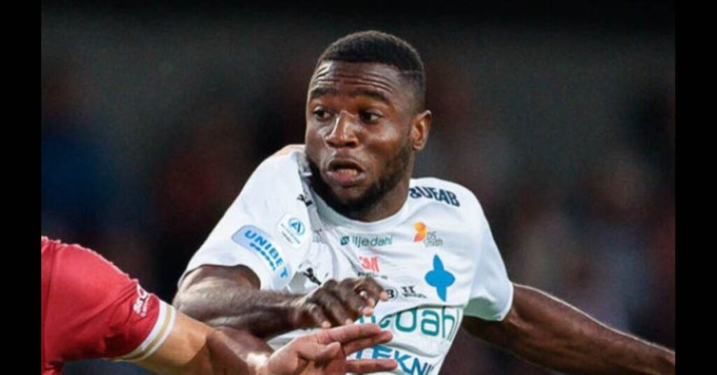 Nigerian Striker Kalu Score Third Consecutive Game in Swedish Topflight