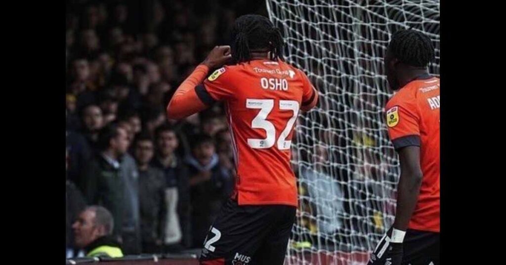 Gabriel Osho Announces Departure from Luton Town