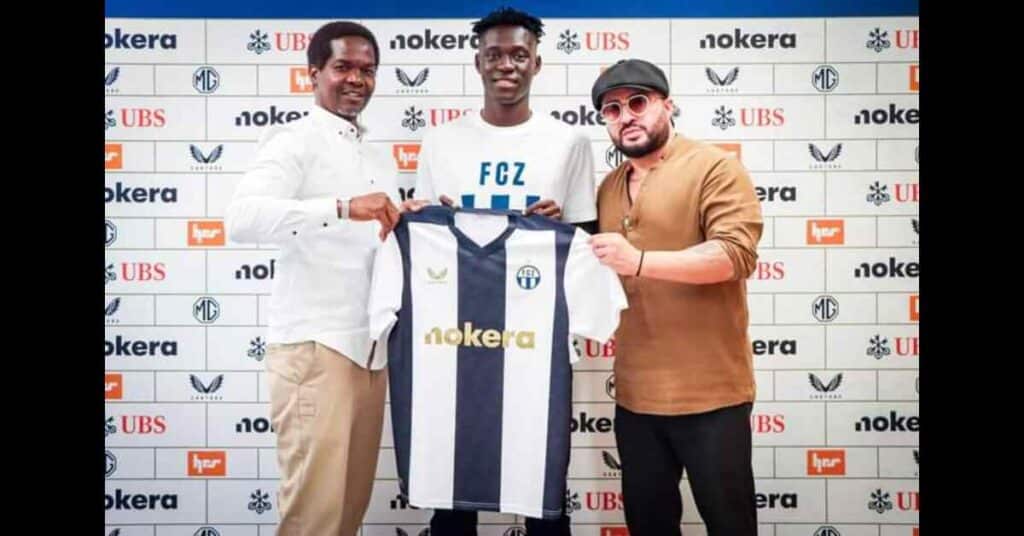 Rising Star Mohammed Bangoura Joins FC Zurich From 36 Lion FC