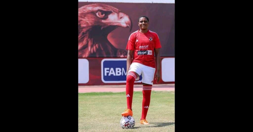 Charity Reuben Joins Al Ahly Women’s Football Club in Historic Move