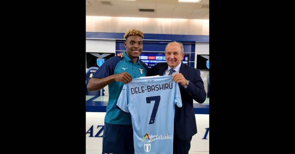 Super Eagles midfielder Bashiru wins on debut for Lazio against Venezia