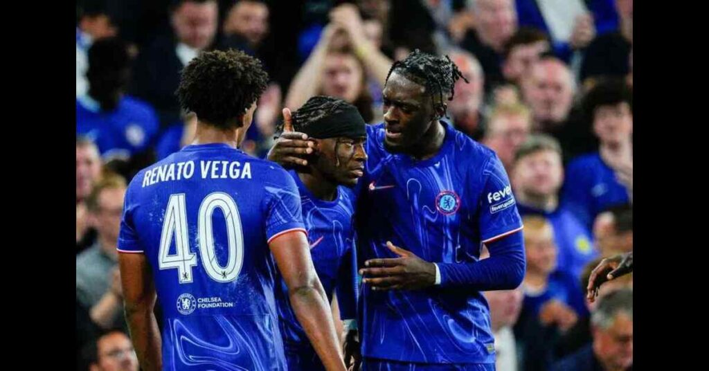 Tosin Debuts, Madueke Scores as Chelsea Win 2-0 Servette in Conference