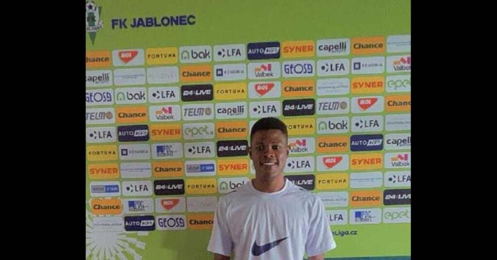 Morak FC’s Gideon signs for FK Jablonec, rising from Warri to the world