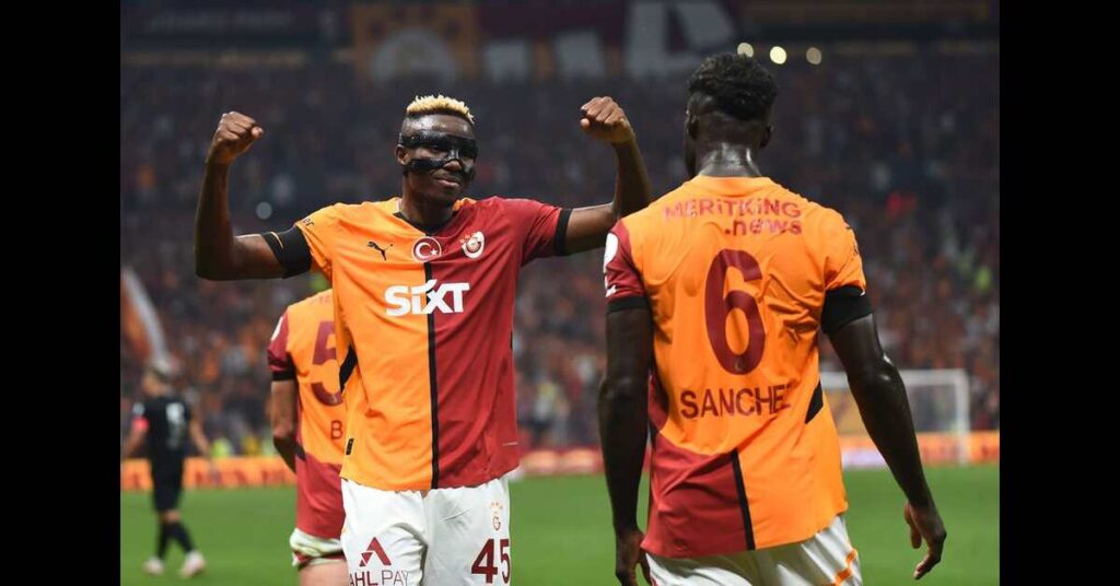 Osimhen Denied Debut Goal as Galatasaray Crush Rizespor 5-0