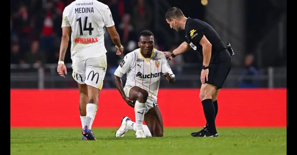 RC Lens midfield dynamo Ojediran suffers injury