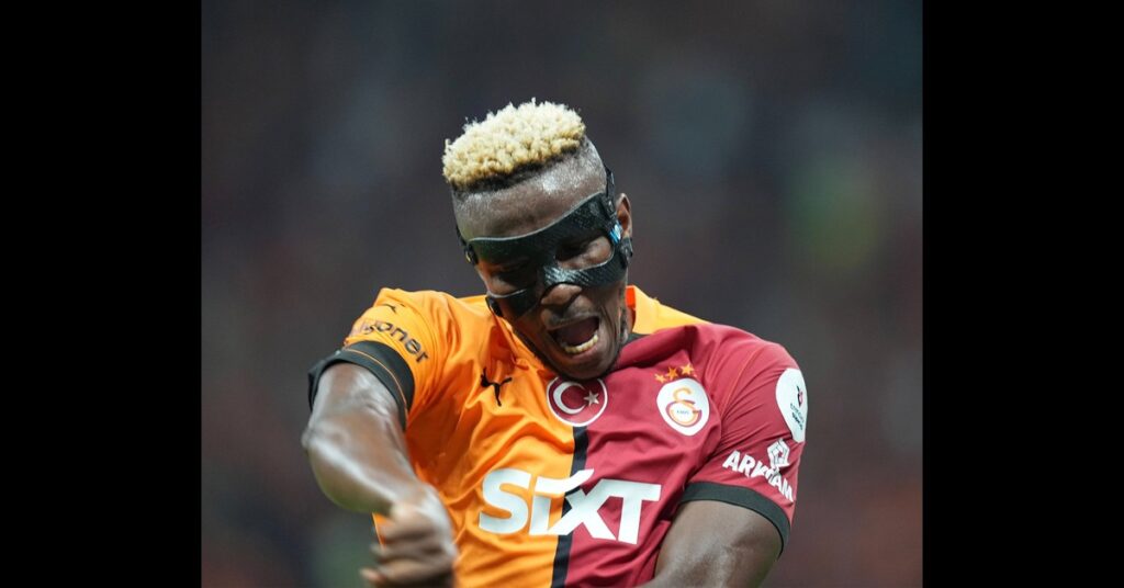 Galatasaray Announces Ban on Osimhen Face Masks for Stadium Safety