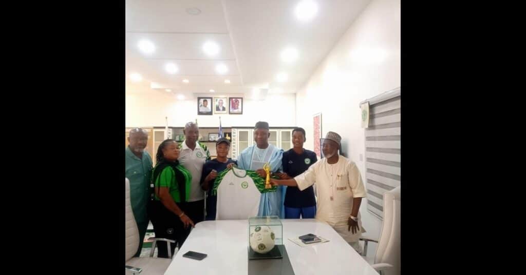 Gusau pledges NFF support to Special Eagles, symbols of resilience