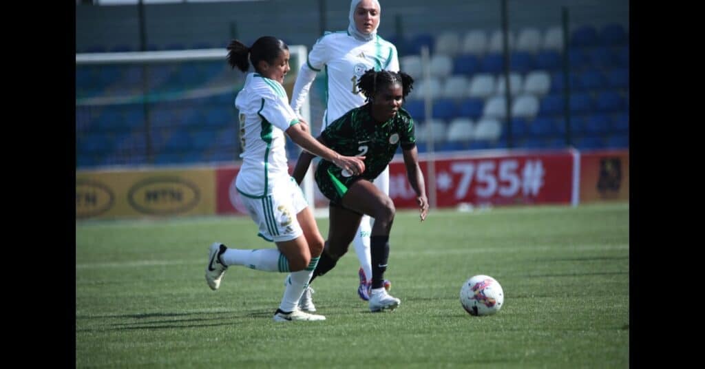 Ajibade’s Double Propels Super Falcons to Victory Over Algeria