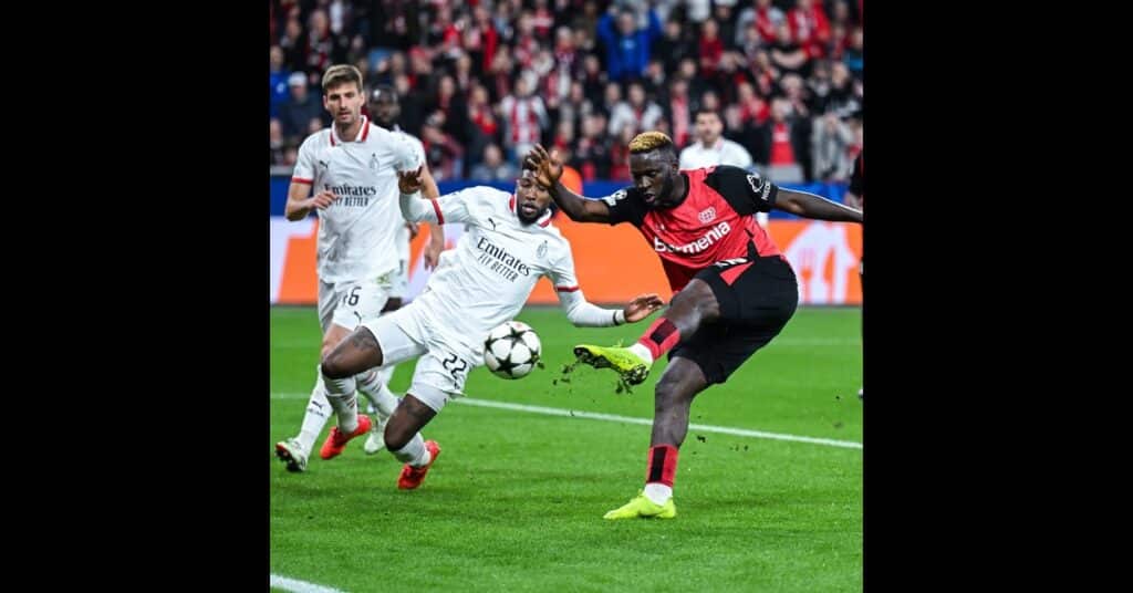 Victor Boniface Scores First Champions League Goal