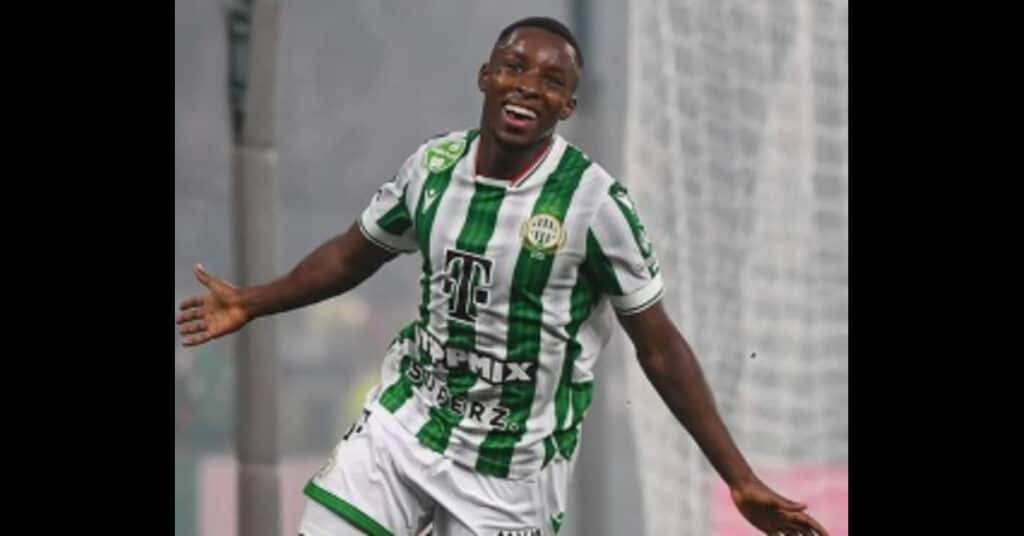 Kehinde Misses Ferencváros Squad as the Forward Travels with Tottenham