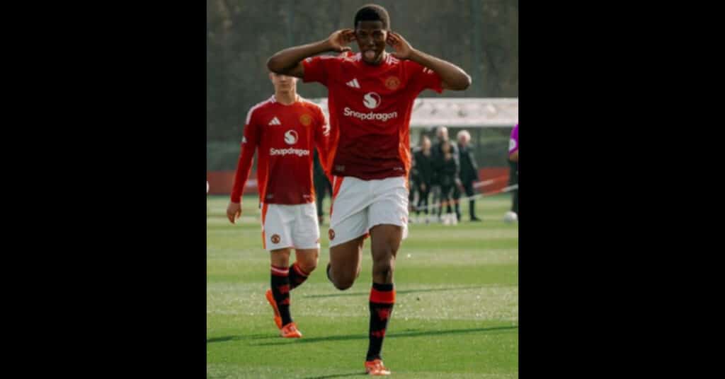 Obi Martin Continues Scoring for Man United U18 in Win Over Everton