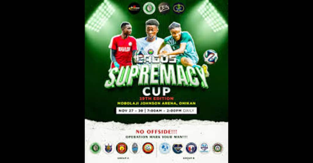 Lagos Supremacy Cup 2024 Encourages Players to See Beyond the Game