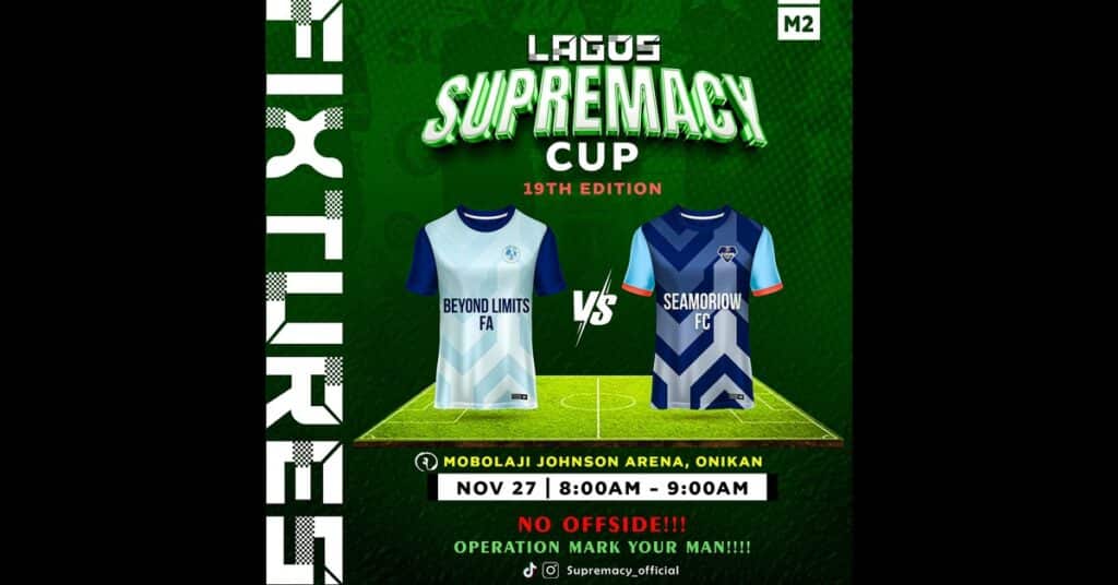 Lagos Supremacy Cup: Debutants Seamoriow Aim for Trophy