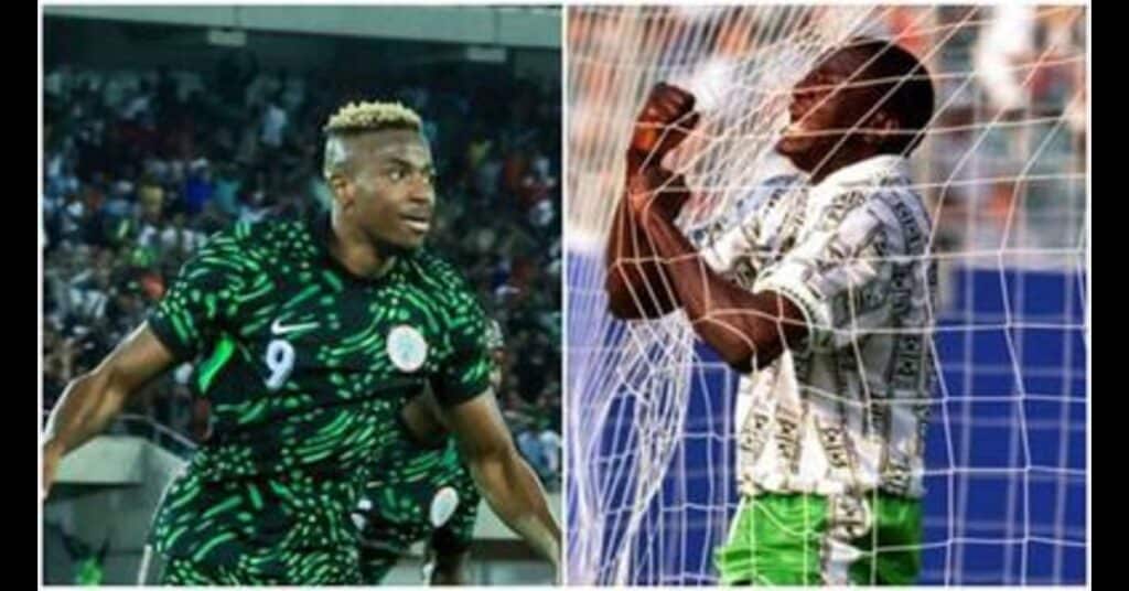 Osimhen Declares Rashidi Yekini the Greatest Super Eagles Striker