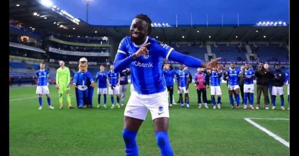 Arokodare Optimistic About the New Year After Stellar Season with Genk