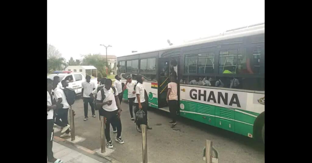 Black Galaxies Arrive in Uyo for CHAN 2024 Qualifier Against Home Eagles