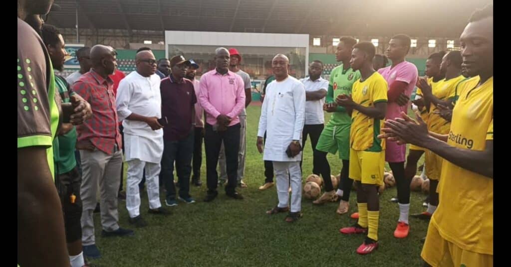 Edo Sports Commission Chairman Enhance Welfare for Bendel Insurance