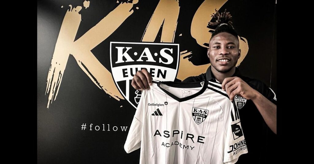 Nigerian Winger Ade Wedingo Oguns Joins KAS Eupen on Loan