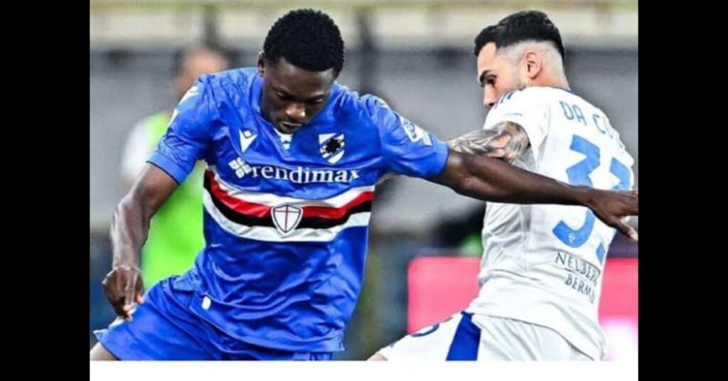 Ebenezer Akinsanmiro Racially Abused in Serie B Sampdoria Shows Support