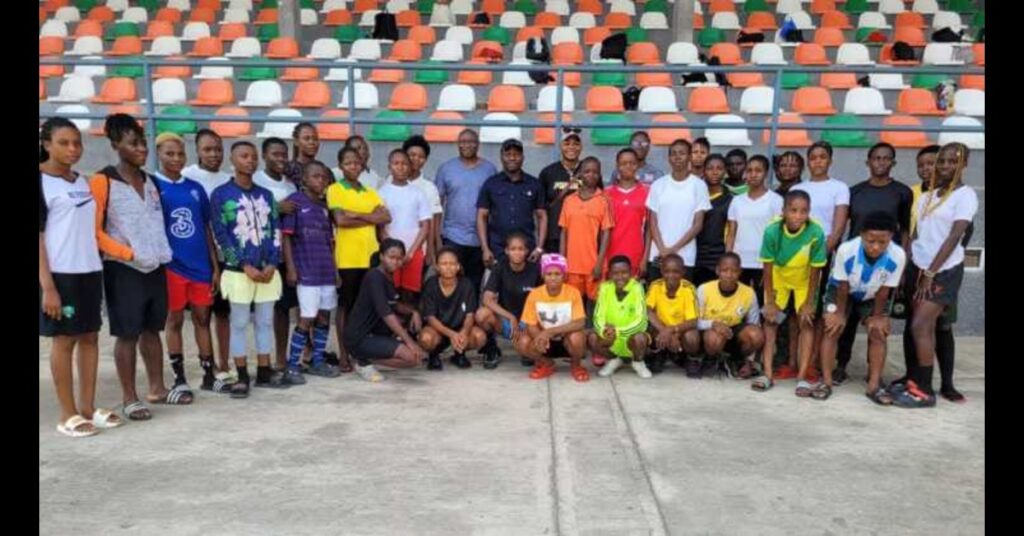 Mercy Akide Udoh Hosts Uyo Camp to Empower Young Female Footballers