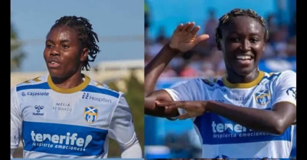 Nigerian Stars Shine as Tenerife Women Defeat Deportivo Abanca 5-1