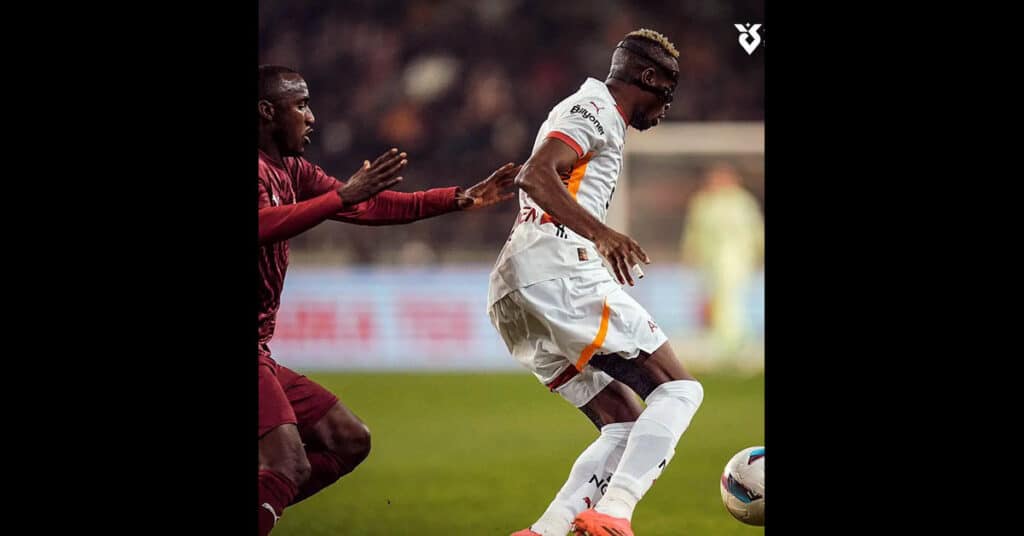 Osimhen nets 11th league goal in Galatasaray’s 1-1 draw at Hatayspor