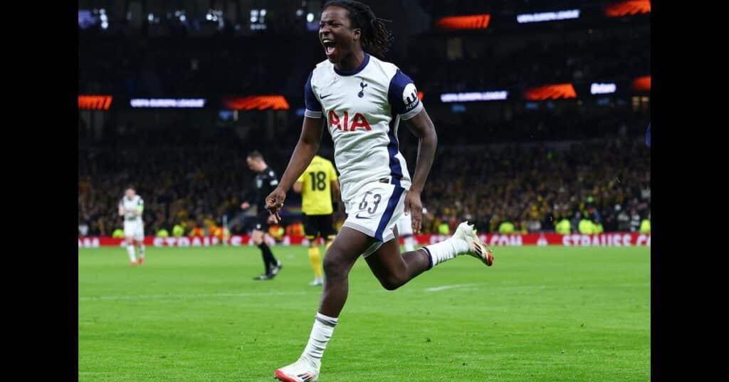 Teenage Nigerian Forward Ajayi Scores on Senior Tottenham Debut