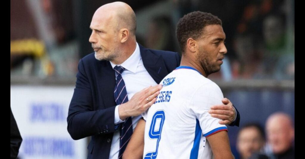 Coach explains why Dessers lost Rangers first-team spot