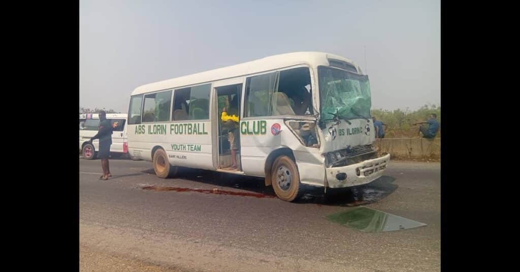 ABS FC arrives safely after road accident, to assess readiness for NNL