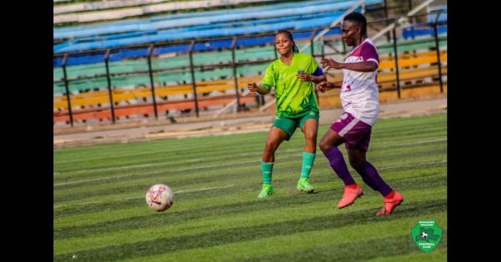 Nasarawa Amazons Stun Ekiti Queens with Second Half Double Strike