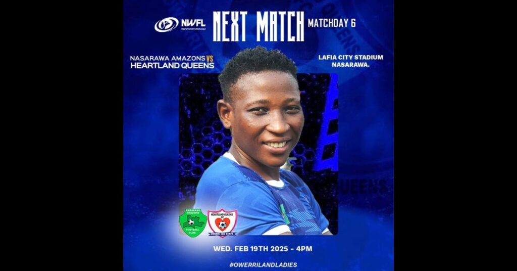 Heartland Queens Seek Redemption vs Nasarawa Amazon in NWFL Premiership