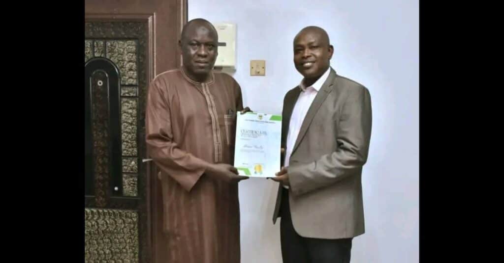 Manu Garba inducted into NIS Hall of Fame for football contributions