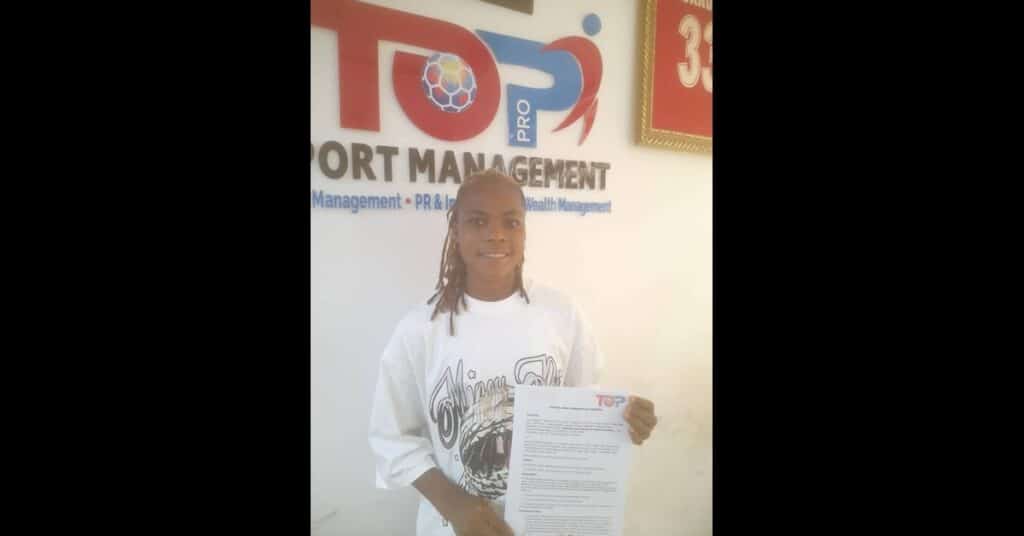 Super Falcons Chidimma Ogbuchi Signs 2 Year Management Deal with TopPro