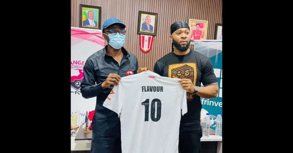 Flavour backs Rangers International FC's youth academy, pledges support